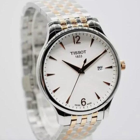 NEW Tissot T-Classic Tradition Stainless Steel Analog Men's Watch - Picture 3 of 6